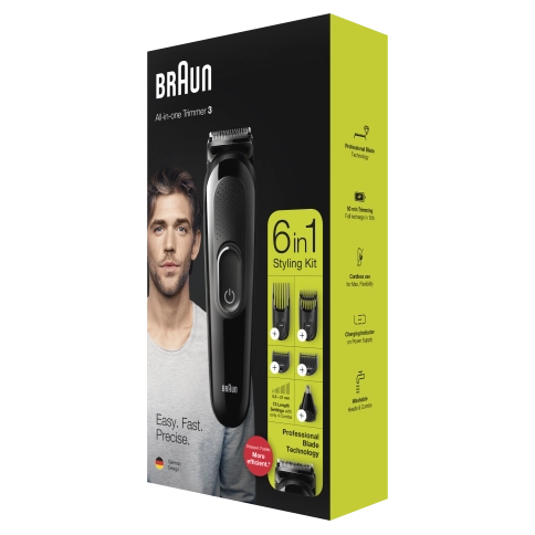 Триммер универсальный Braun MGK3220, 6-в-1 7