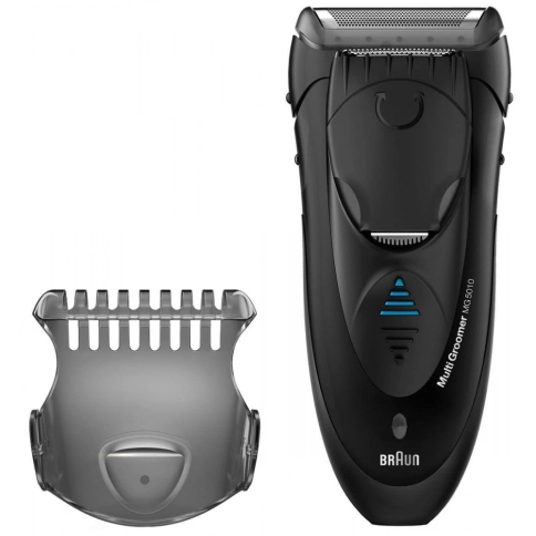 Мультигрумер Braun MG5010 - бритва и насадка для стайлинга 0