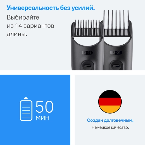 Триммер электрический Braun AIO3500 5