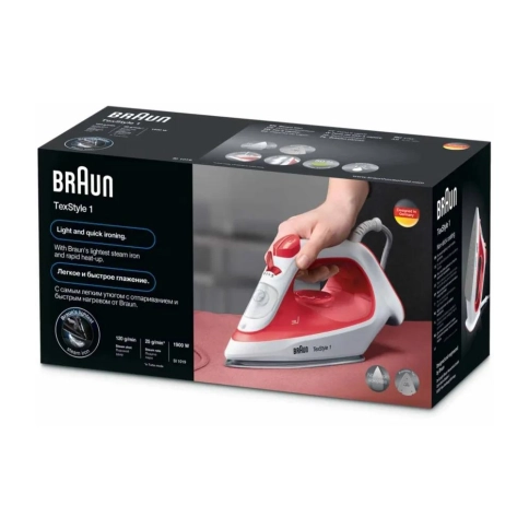 Паровой утюг Braun TexStyle 1 SI1019RD 4