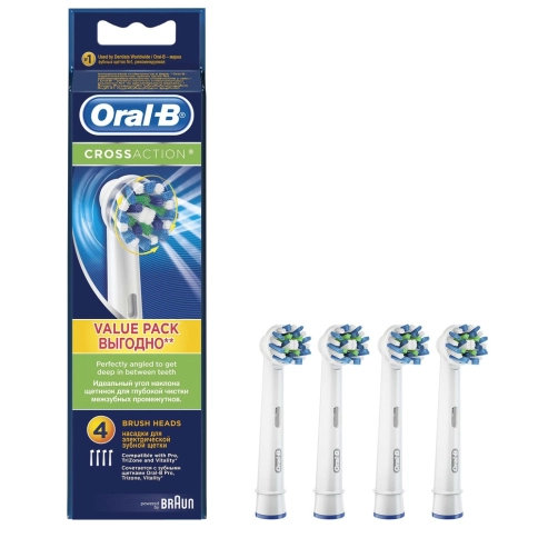 Набор насадок Oral-B: Cross Action и 3D White (8 шт) 4