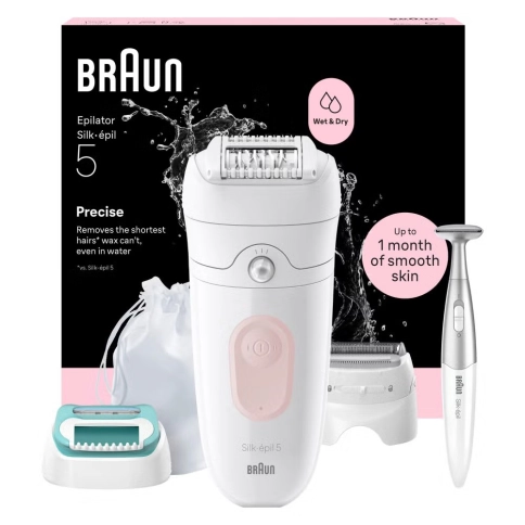 Набор: эпилятор Braun Silk-epil 5 5-251 с триммером для зоны бикини 1 Набор: эпилятор Braun Silk-epil 5 5-251 с триммером для зоны бикини 1