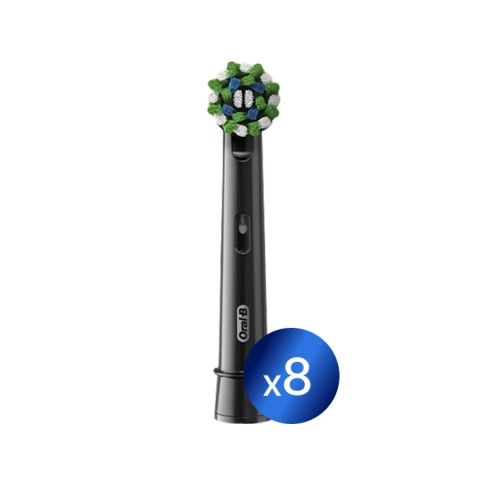 Насадка Oral-B CrossAction для эффективной чистки (8 шт) черная 0