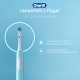 Электрическая зубная щетка Oral-B Pro 1 голубая, колпачок на насадку, косметичка 11