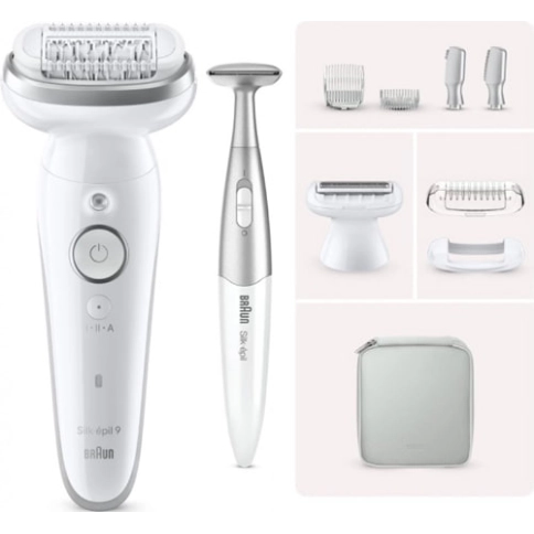 Эпилятор Braun Silk-épil 9-241, для сухой и влажной эпиляции 0