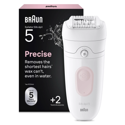Эпилятор Braun Silk-épil S5 SE 5-030, для сухой и влажной эпиляции 12