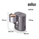 Капельная кофеварка Braun KF1500GY 4