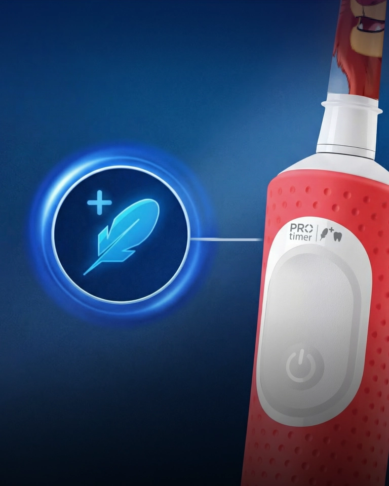 Детская электрическая зубная щетка Oral-B Vitality PRO Kids Король Лев + чехол