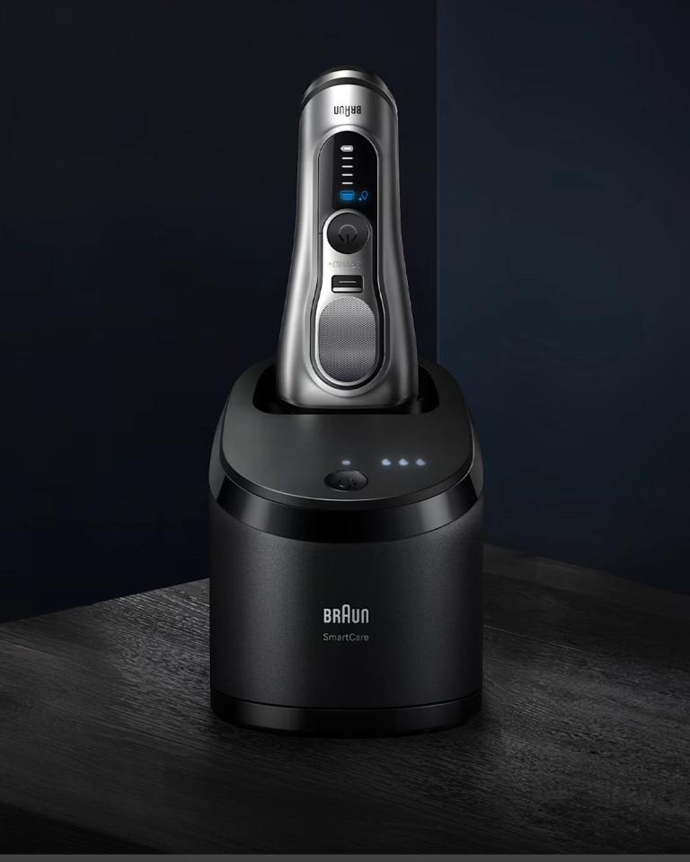 Набор: Электробритва Braun Series 9 PRO+ 9675cc Grey + Эпилятор Braun Silk-epil 9 SES 9-071 3D GLD