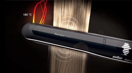 Первый в мире стайлер с технологией SensoCare от Braun