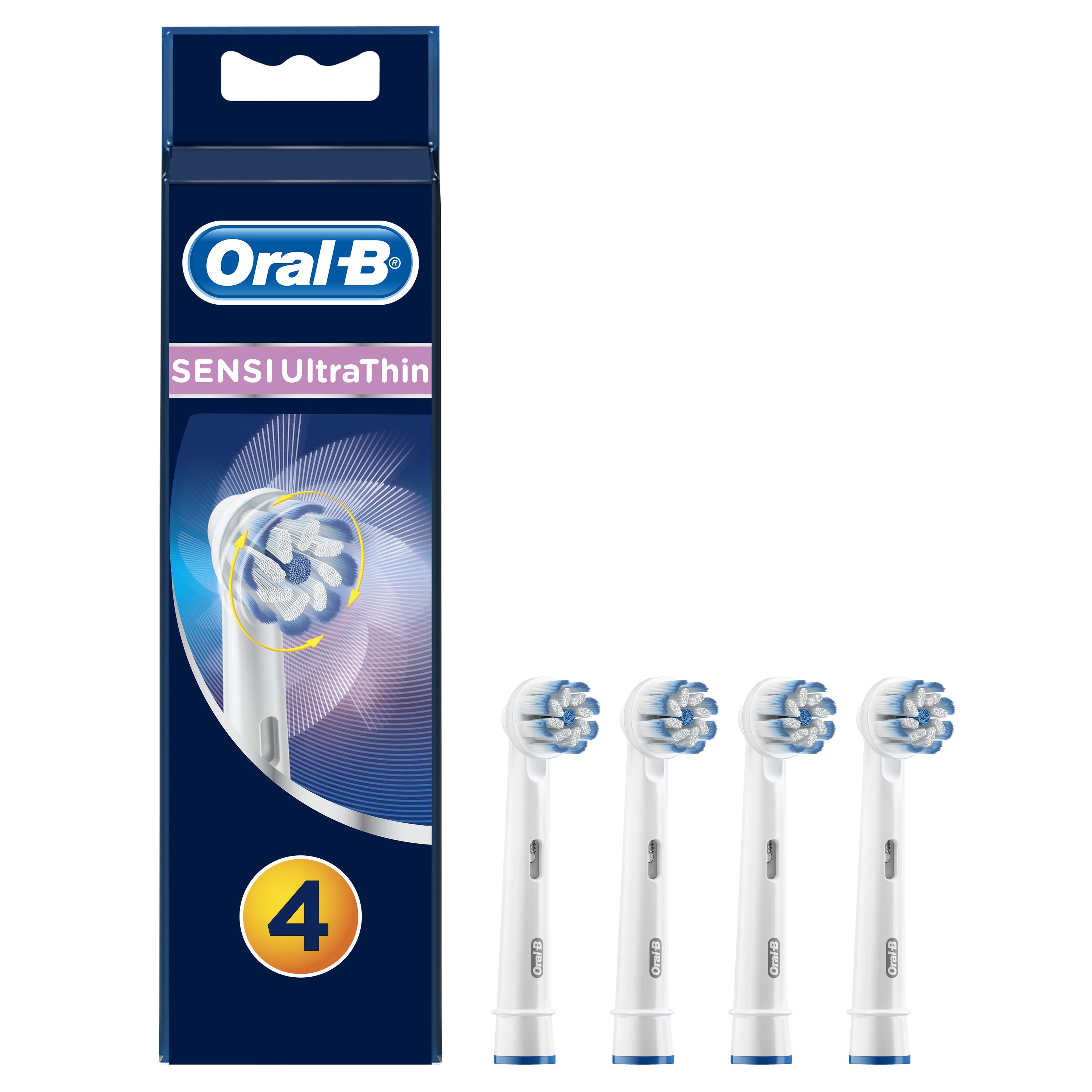 

Насадка для зубных щеток Oral-B Sensi UltraThin EB 60-4 (4 шт)