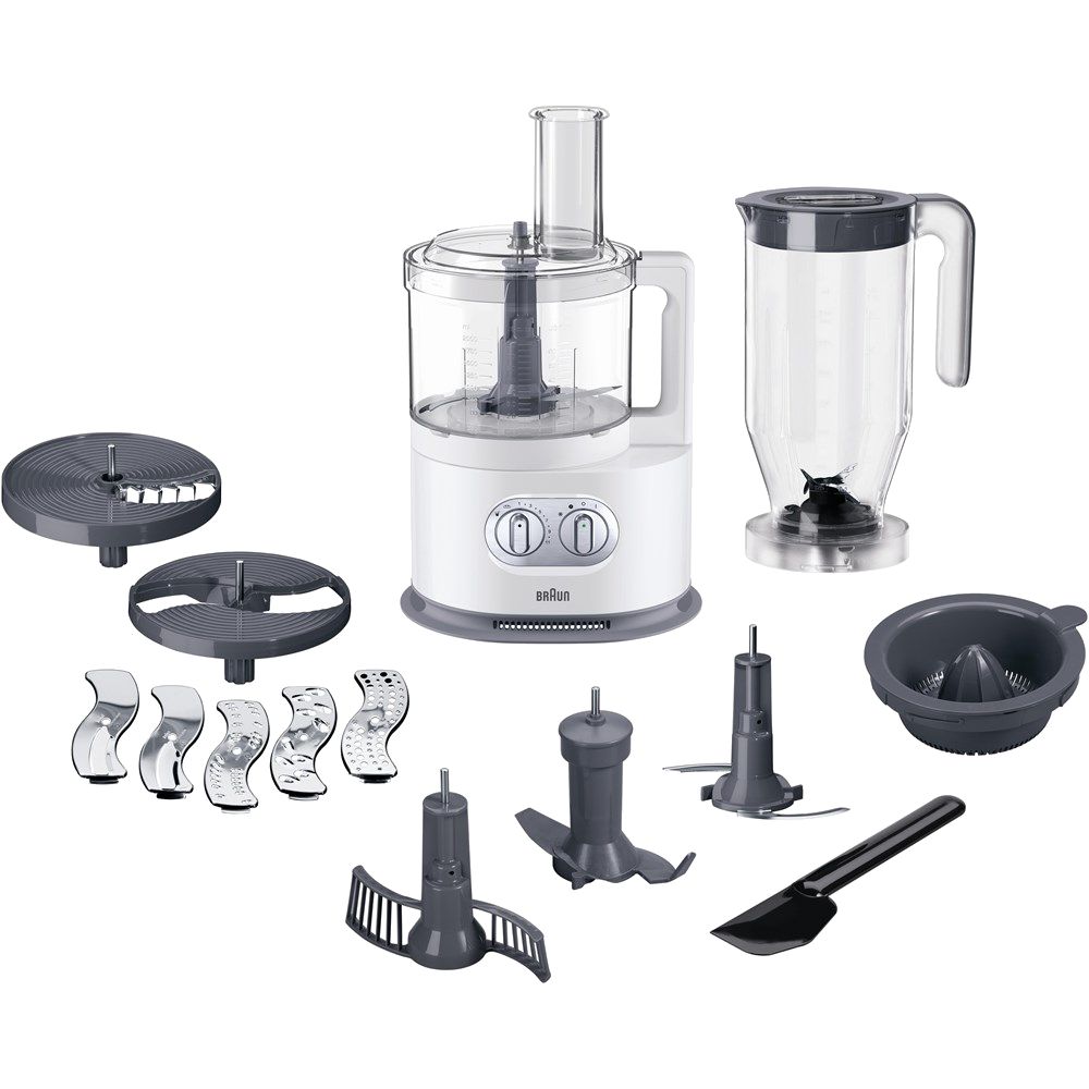 

Кухонный комбайн Braun IdentityCollection FP5150WH белый