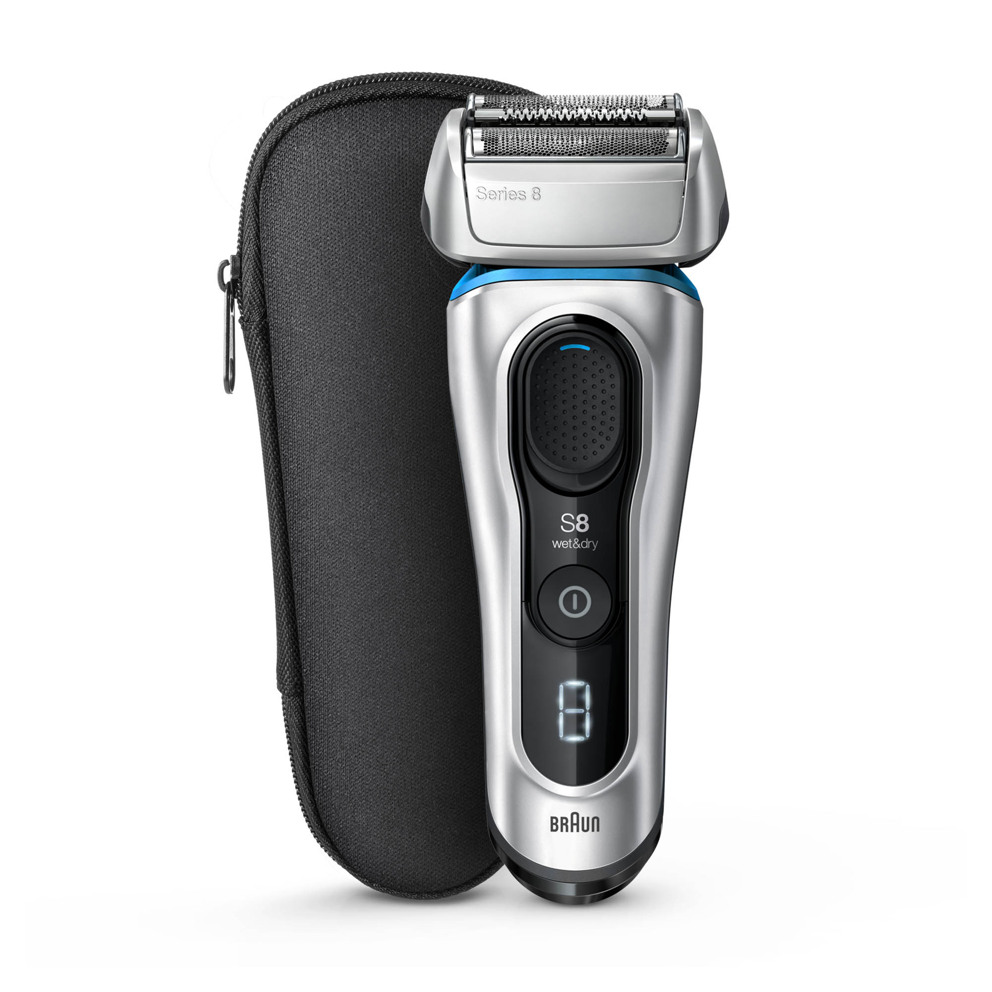 

Электробритва Braun Series 8 8330s с тканевым футляром