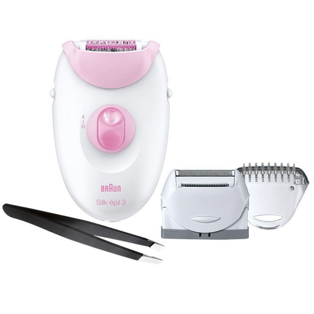

Эпилятор Braun Silk-epil 3 - 3275 + пинцет