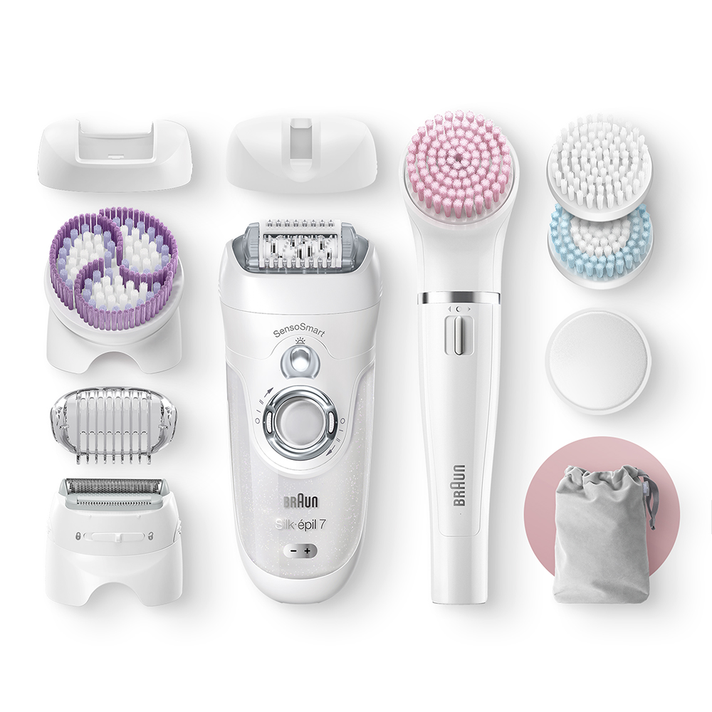 

Набор для эпиляции и ухода за кожей Braun Silk-epil 7 Beauty Set SES 7-895