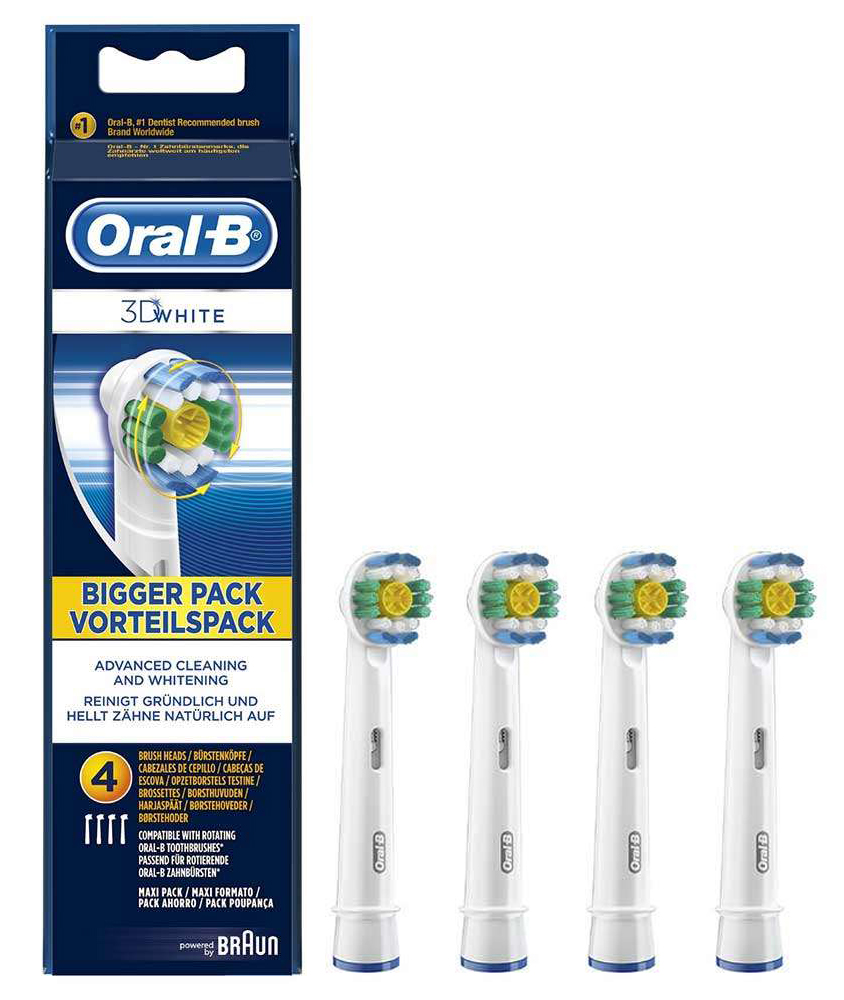 

Насадка для зубных щеток Oral-B 3D White EB 18-4 (4 шт)