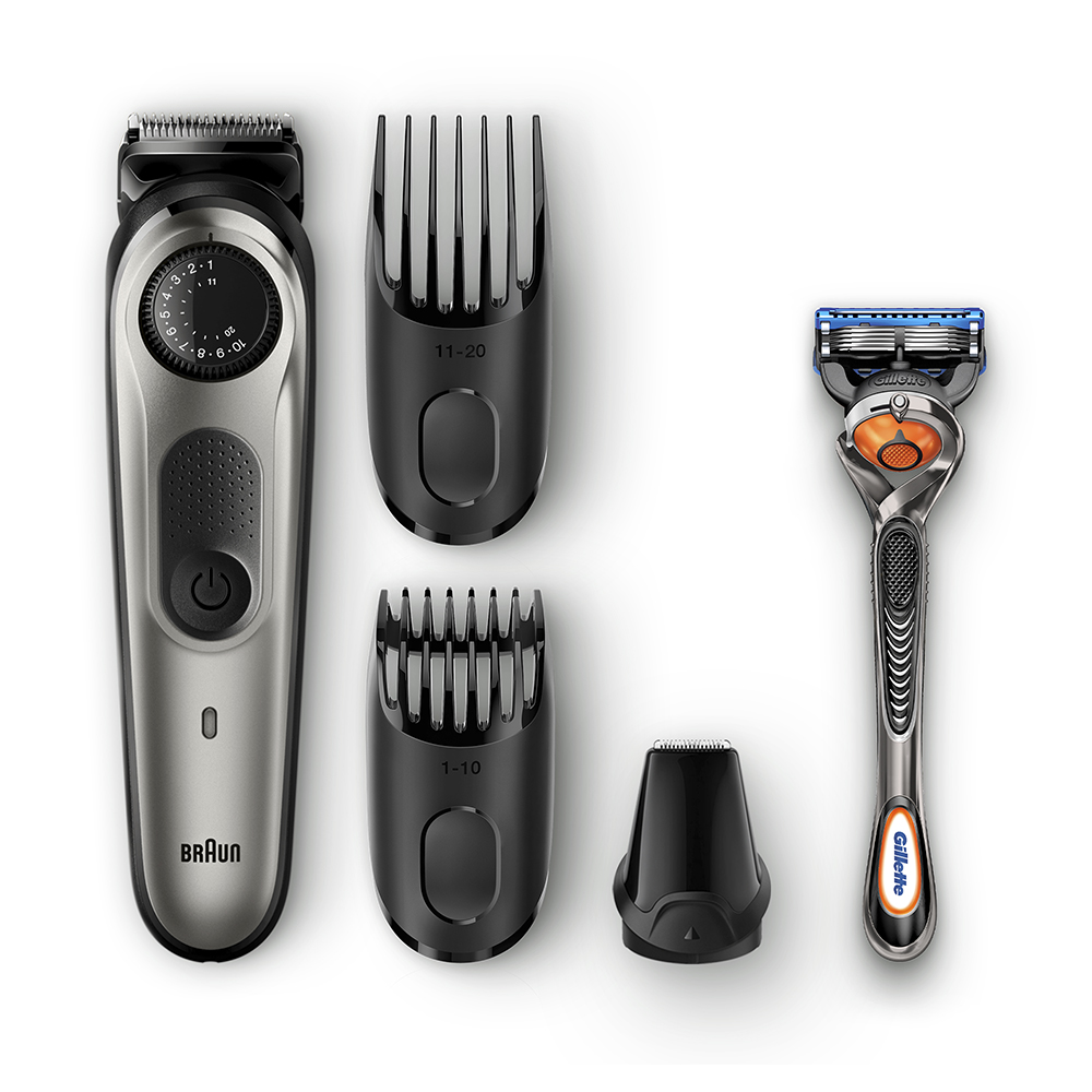 

Триммер для бороды Braun BT5060 + Бритва Gillette