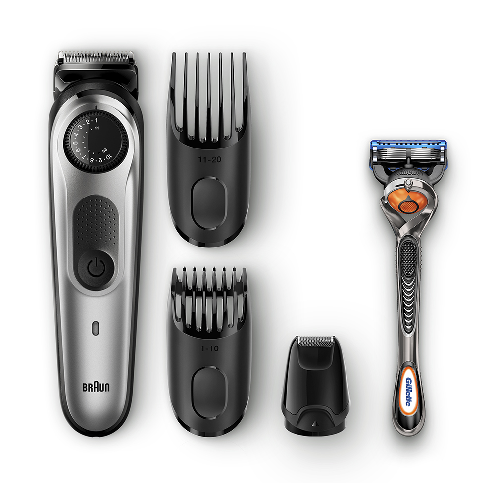 

Триммер для бороды Braun BT5065 + Бритва Gillette