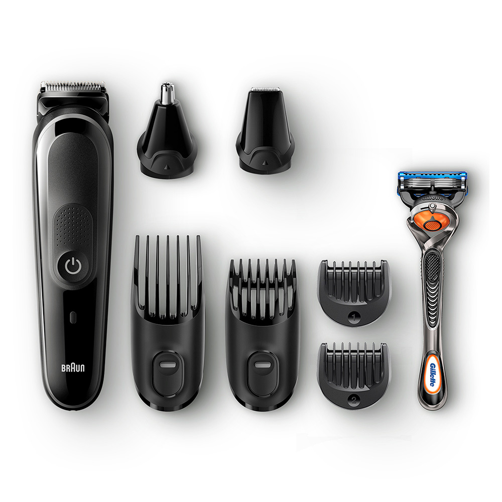 

Триммер универсальный Braun MGK5260, 8-в-1 + Бритва Gillette