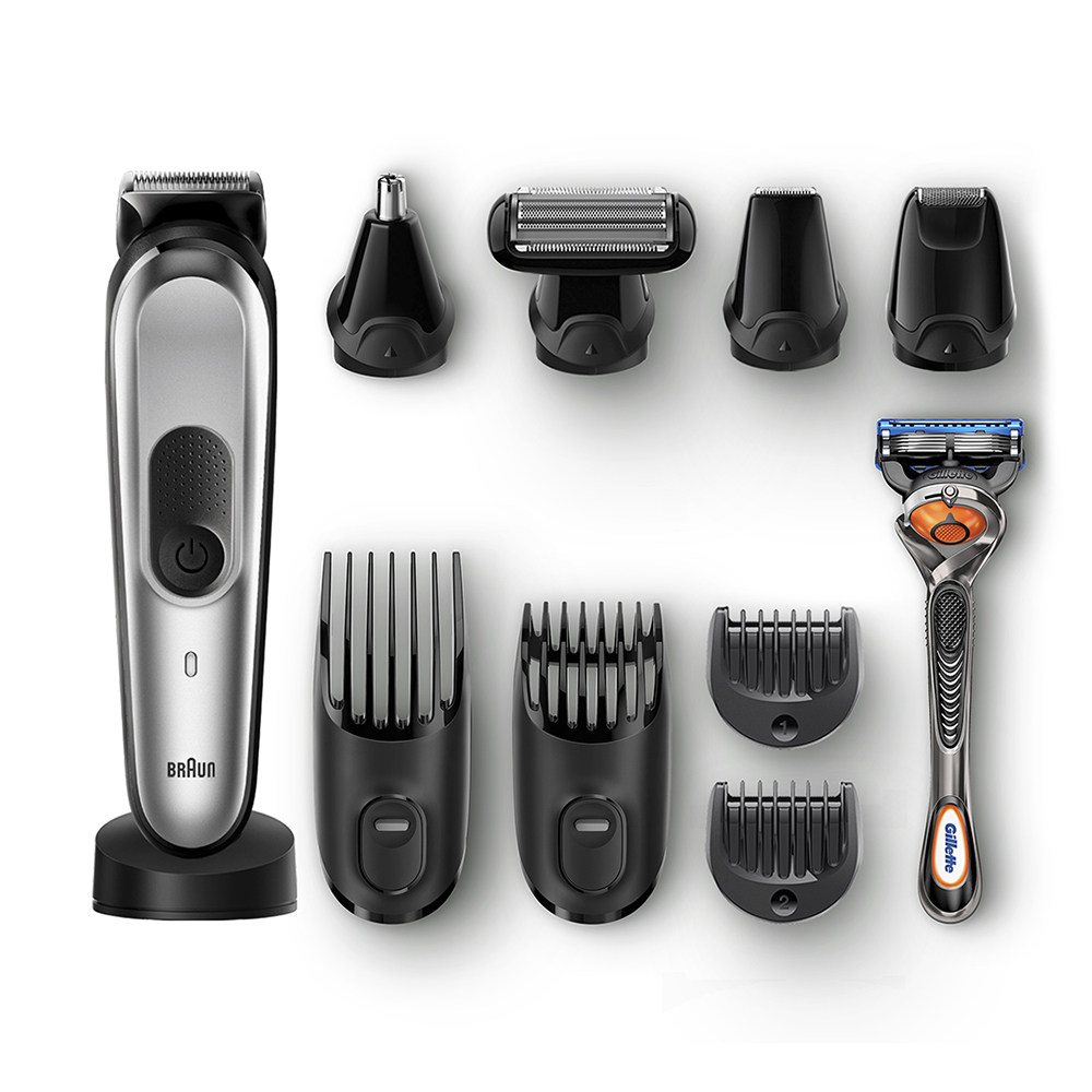 

Машинка для стрижки Braun MGK7920TS + Бритва Gillette