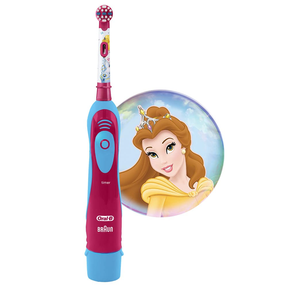 

Детская зубная щетка на батарейках Oral-B Stages Power Princess Kids B4.510K